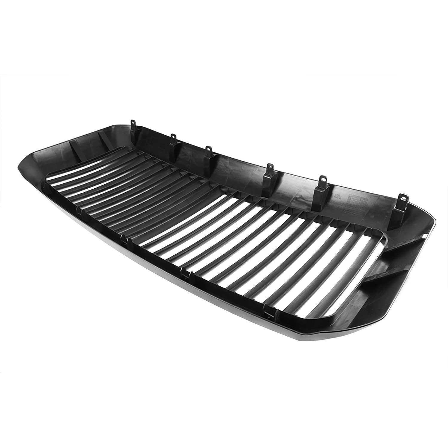 Vertical Bumper Grille Spec-D Tuning Compatible with Ford F250 F350 F450 F550 Super Duty 2011-2016