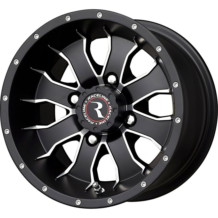 Mamba Raceline Black Wheel with Machined Face Finish (14x7"/4x156mm)