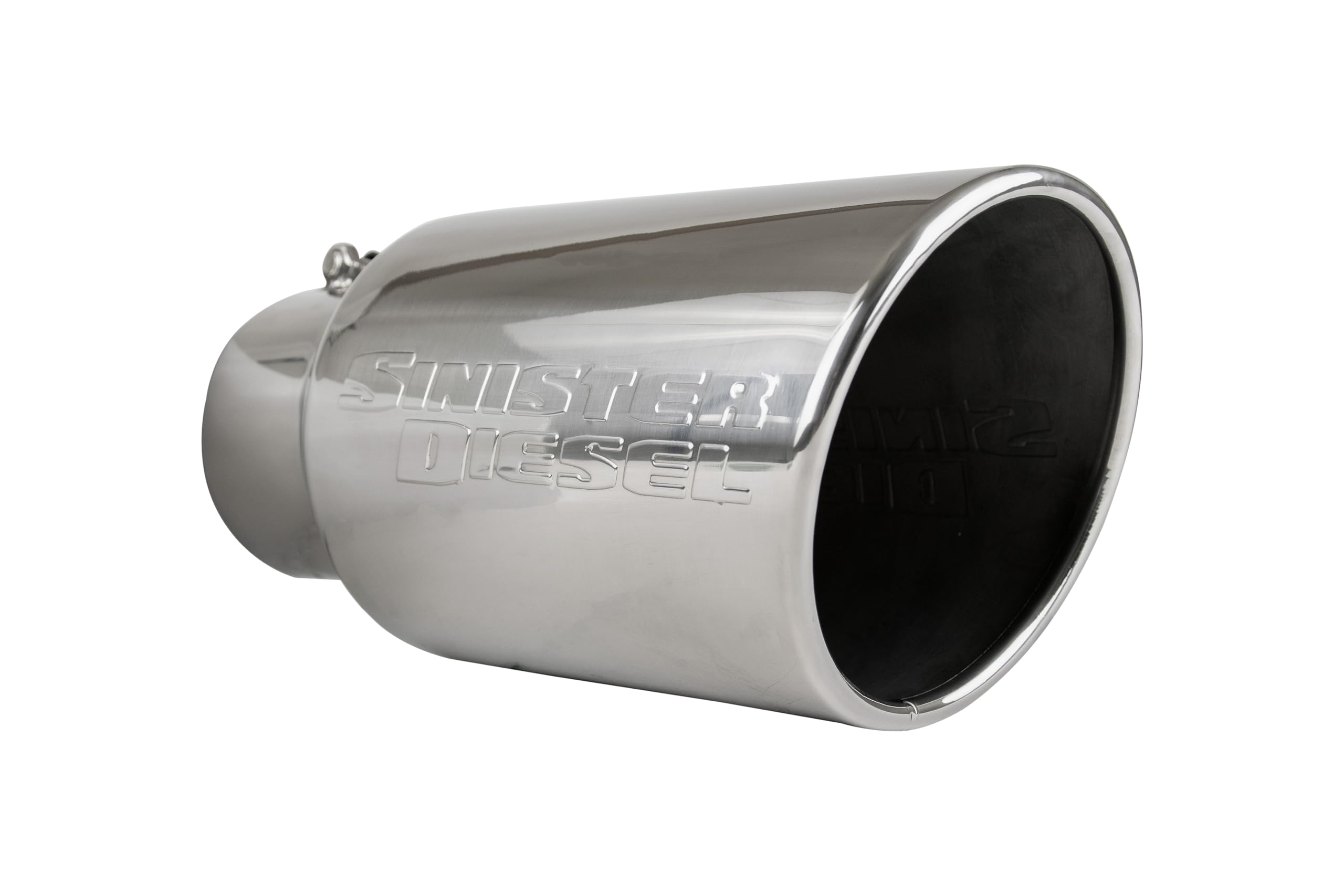 Polished Sinister Diesel 304 Stainless Steel Exhaust Tip (4" to 6")