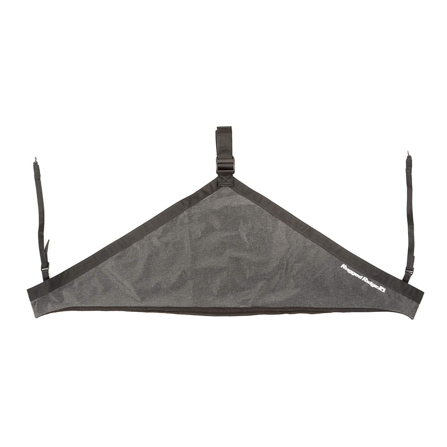 Hood Bra, Black | Rugged Ridge | 12112.01 | Fits 2007-2018 Jeep Wrangler JK/JKU