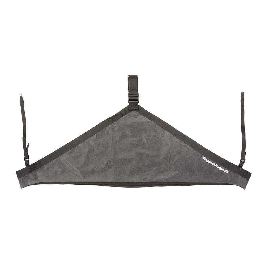 Hood Bra, Black | Rugged Ridge | 12112.01 | Fits 2007-2018 Jeep Wrangler JK/JKU
