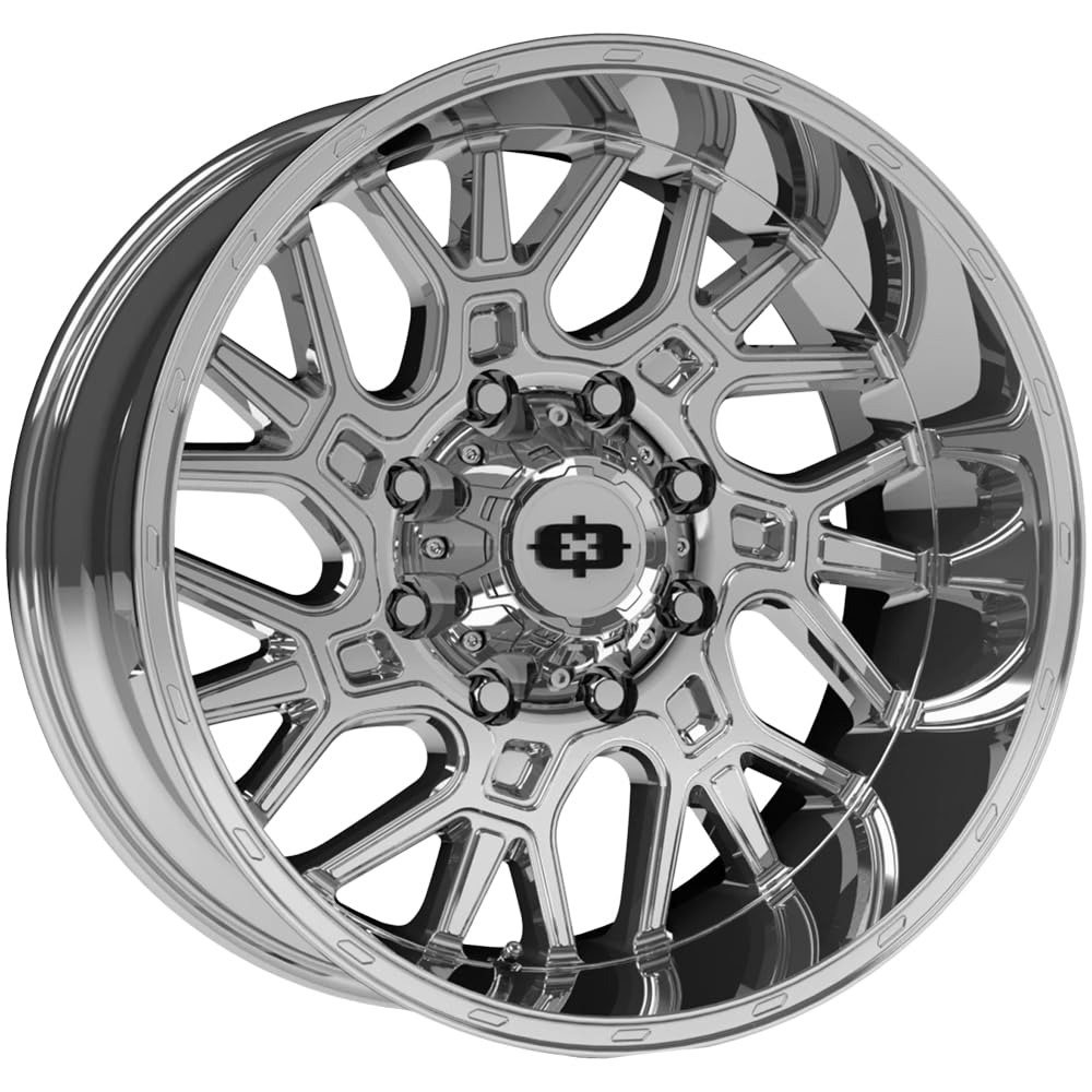 20x9 Vision 404 Brawl 8x170 +12mm Chrome Wheel Rim 20" Inch