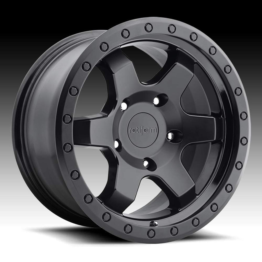 20x9 Rotiform R151 SIX-OR Matte Black Wheel 5x130 (20mm)