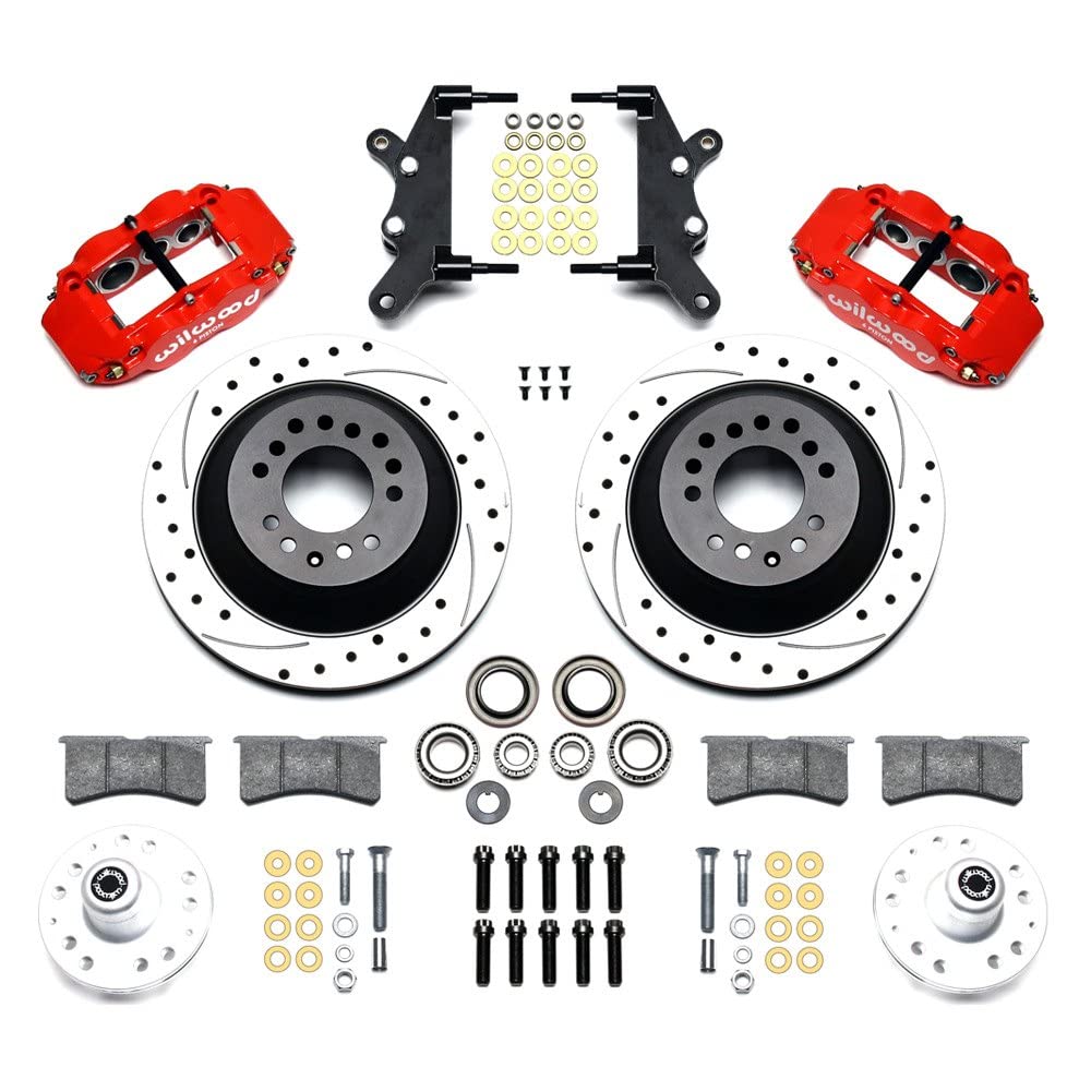 1PC Rtr Kit, FNSL6R Front Hub,12.88",Dril -Red