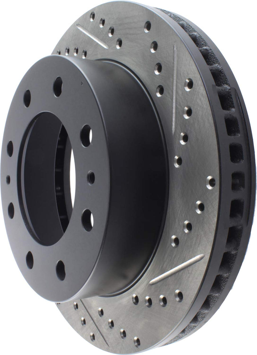 Front Left StopTech 127.66059L Sport Drilled/Slotted Brake Rotor