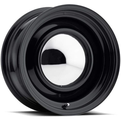 Smoothie AWC Black Wheel with Chrome (15 x 1. inches /1 x, 1 mm Offset)