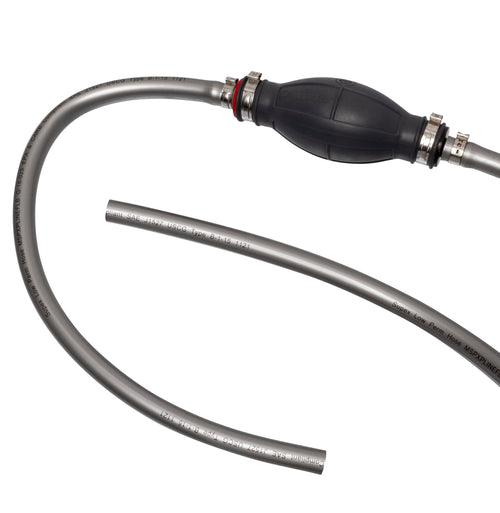 Scepter Outboard Marine Boat Motor Fuel Line Kit, Includes 7-Foot, 3/8 Inch Inner Diameter Fuel Line Hose, EPA/CARB Compliant Primer Bulb, and Connectors, Universal Fit (08312)