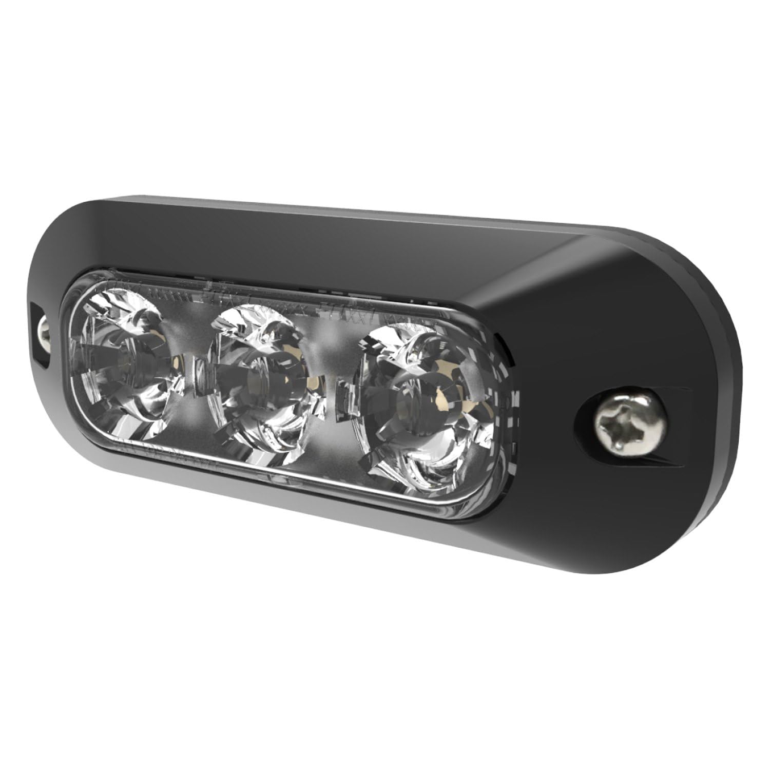 ECCO Directional ED3703A, 3 LED, surface mount, 12-24VDC, amber
