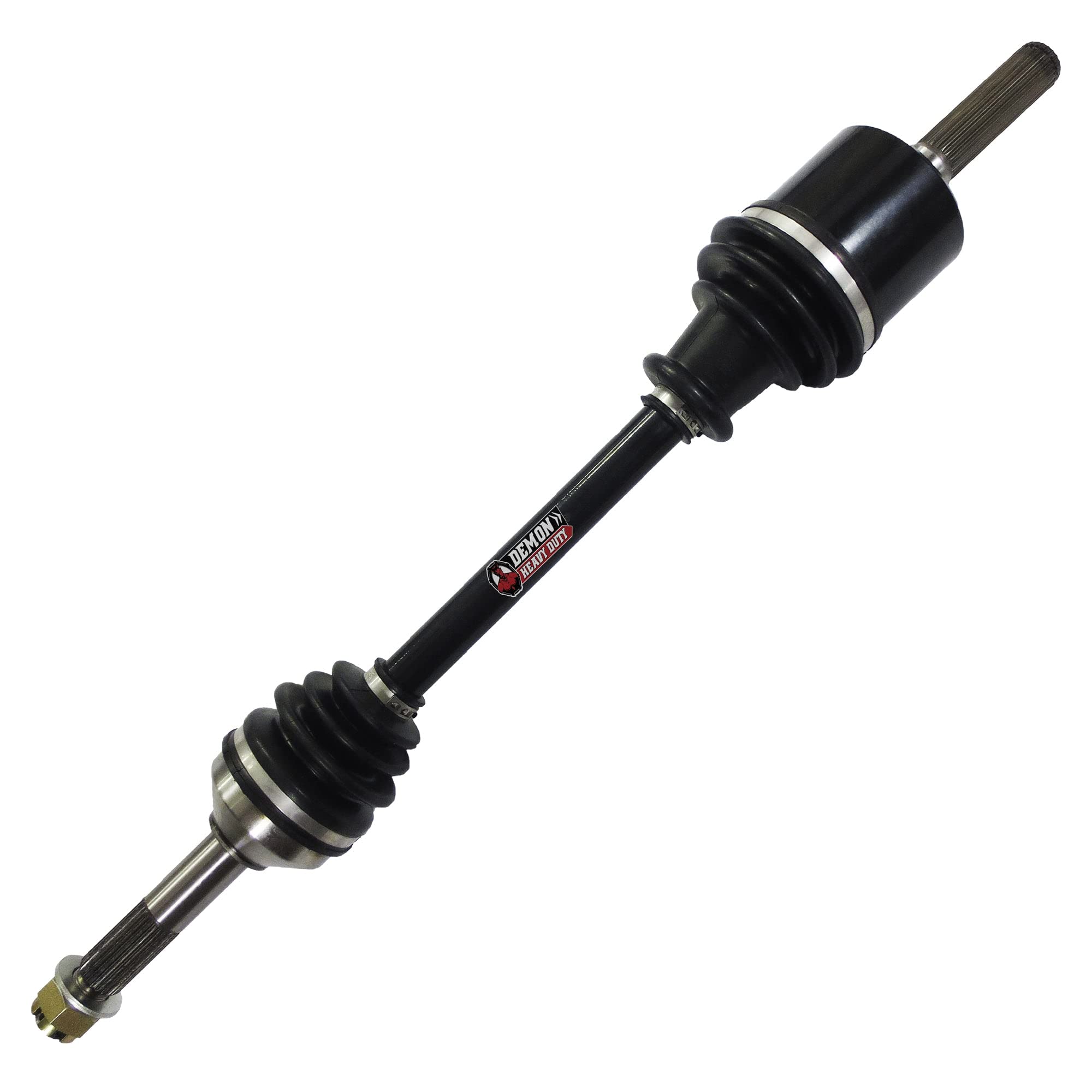 Demon Rear Left/Right Powersports Heavy Duty Axle (2007-14) (2016-19) Yamaha Grizzly 550/700, OEM: BJ:, 28P-2510F-03-00, 28P-2510F-04-00, DOJ: 28P-2530V-01-00, Shaft: 28P-2518E-10-00