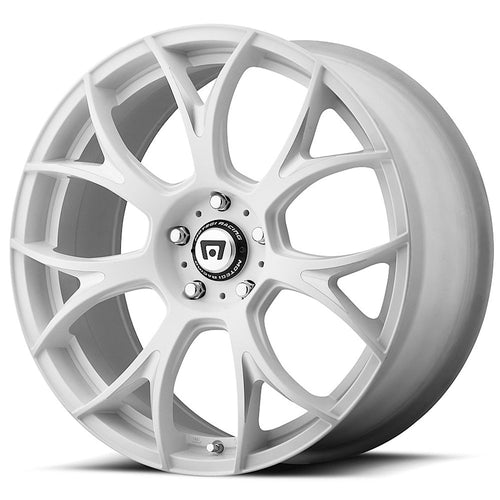 Motegi 18x8 MR126 White Wheel / Rim 5x105 with a 40mm Offset and a 57.1 Hub Bore. Partnumber MR12688010440