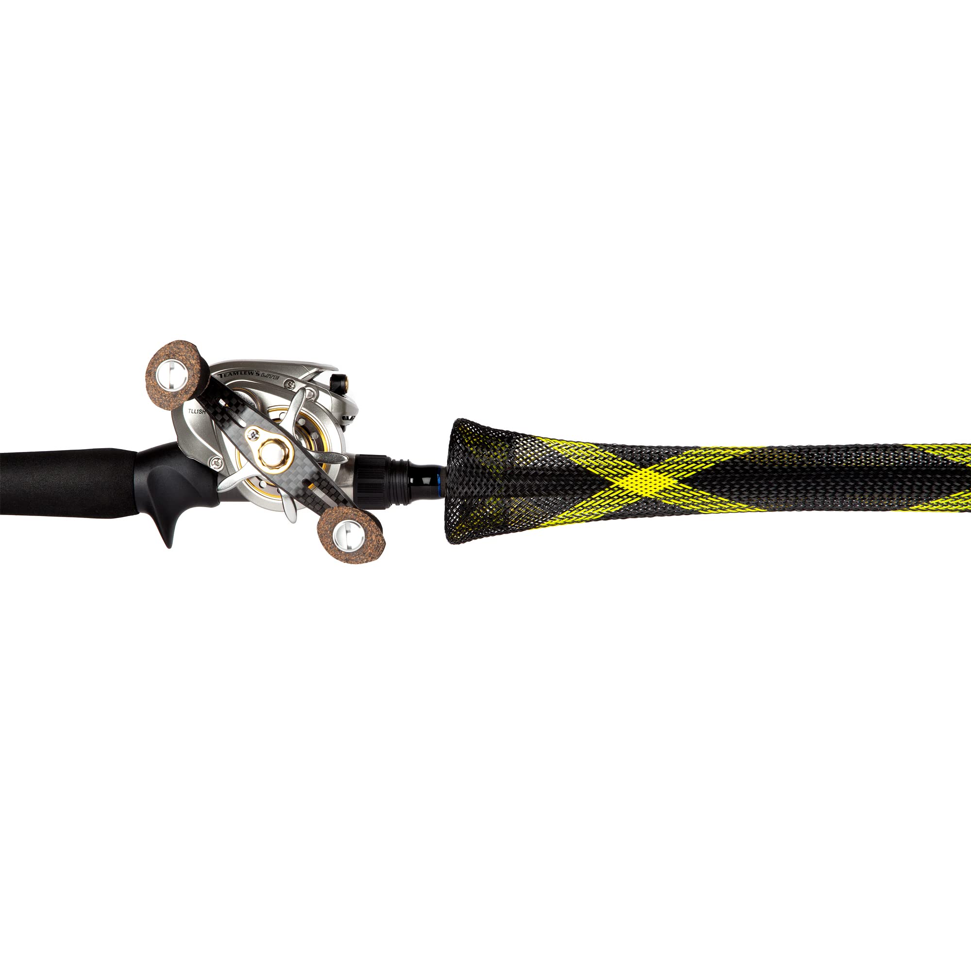 The Rod Glove Fishing Rod Glove Standard Casting | 5.25' Sleeve That Fits Rods 6.5' - 7.5', The Original Nylon Mesh Rod Protector