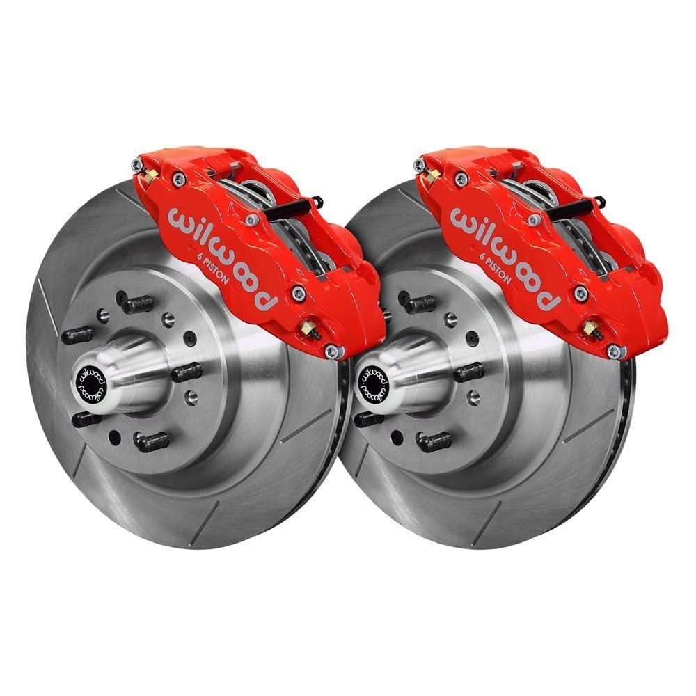 1PC Rtr Kit, FNSL6R Front Hub,12.88"-Red