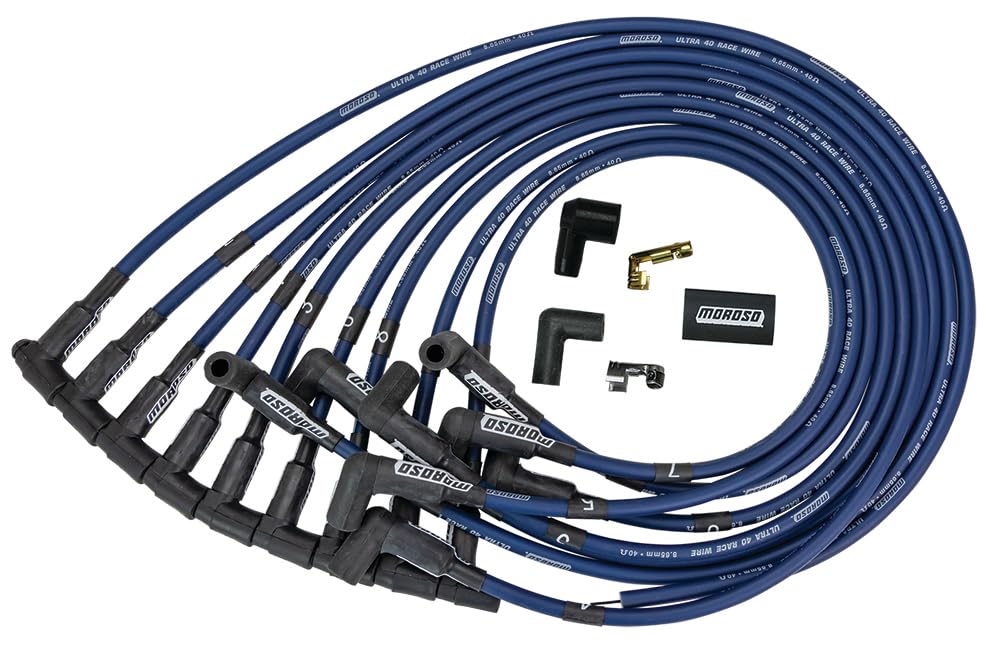 Moroso Ultra 40 Wire Set, BBC HEI, Blue 73669