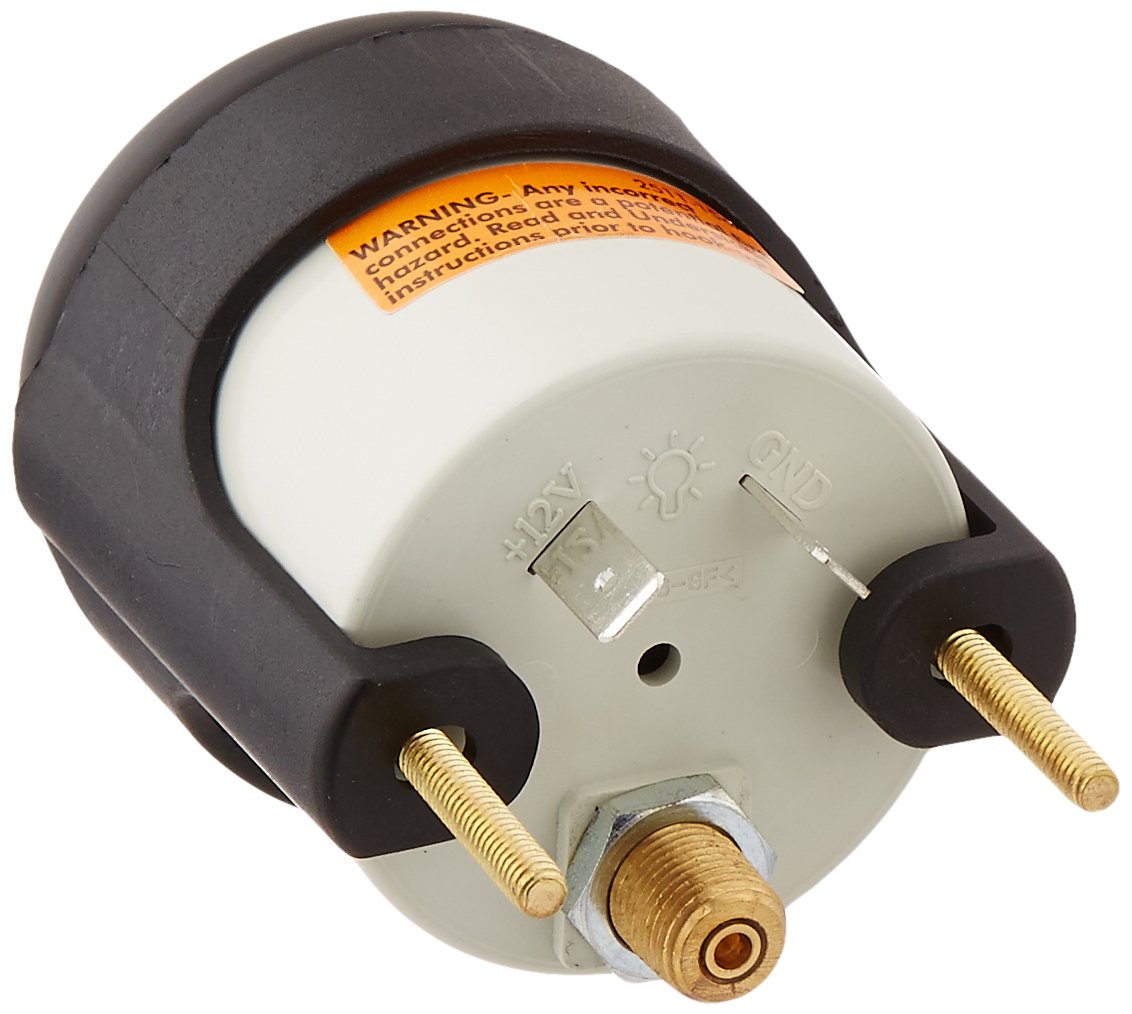 Auto Meter 5903 2-1/16" 30 in. Hg/30 PSI Mechanical Vacuum/Boost Gauge ES