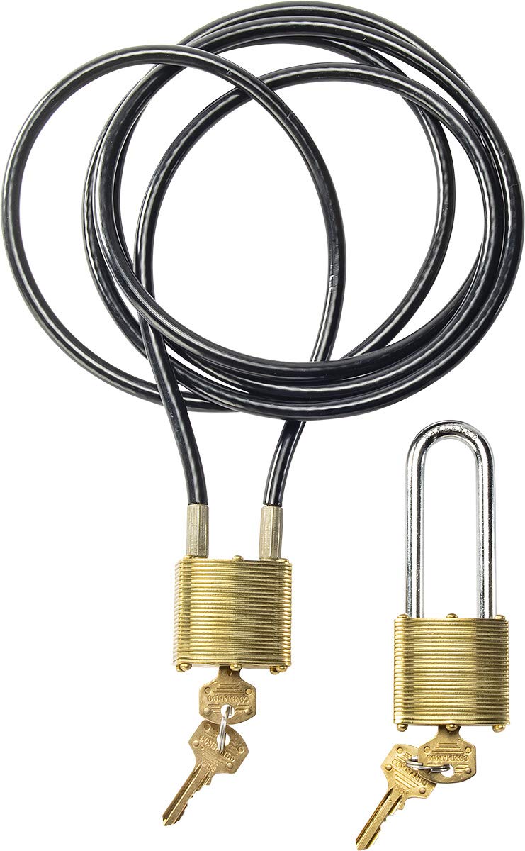 Marine Cable Lock Pelican, 2 Pack