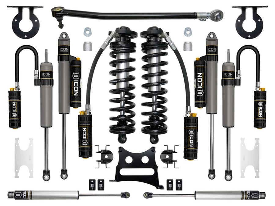 2.5-3" Lift, ICON Stage 5 Coilover Conversion System, Compatible with 2017-2022 Ford F250/F350, K63145
