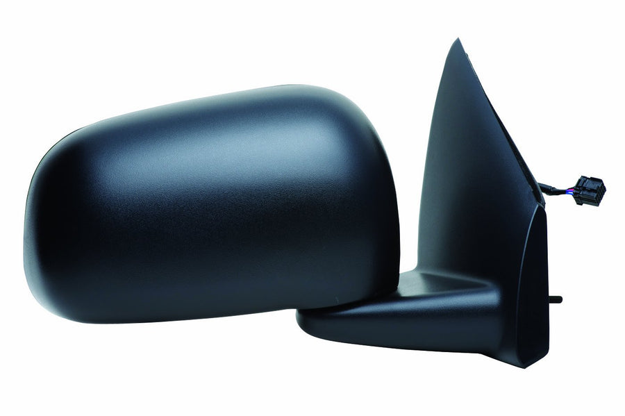 Fit System Passenger Side Mirror 60143C for Dodge Durango, Black, Foldaway, Heated Power