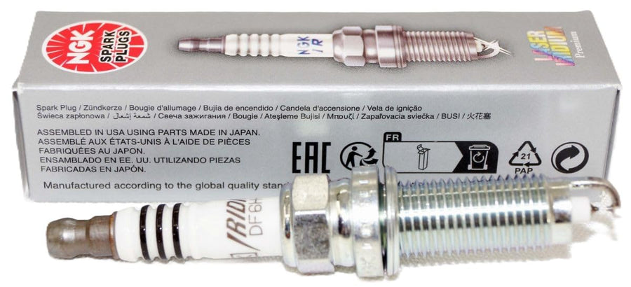 NGK 94702 Laser Iridium DF6H-11A Spark Plug, 4 Pack