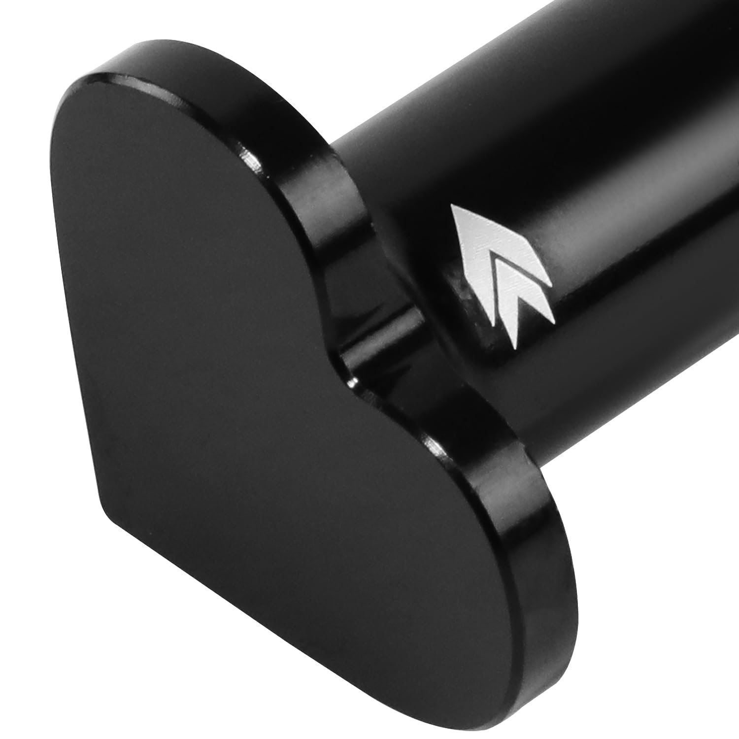 NRG Innovations 6061 Aluminum NRG-DB-H002BK Heart E-Brake Drift Button, Hand Brake Lever Button Compatible with 1986 Toyota, Subaru WRX/STI, BRZ, Mazda Miata/RX-7, Black