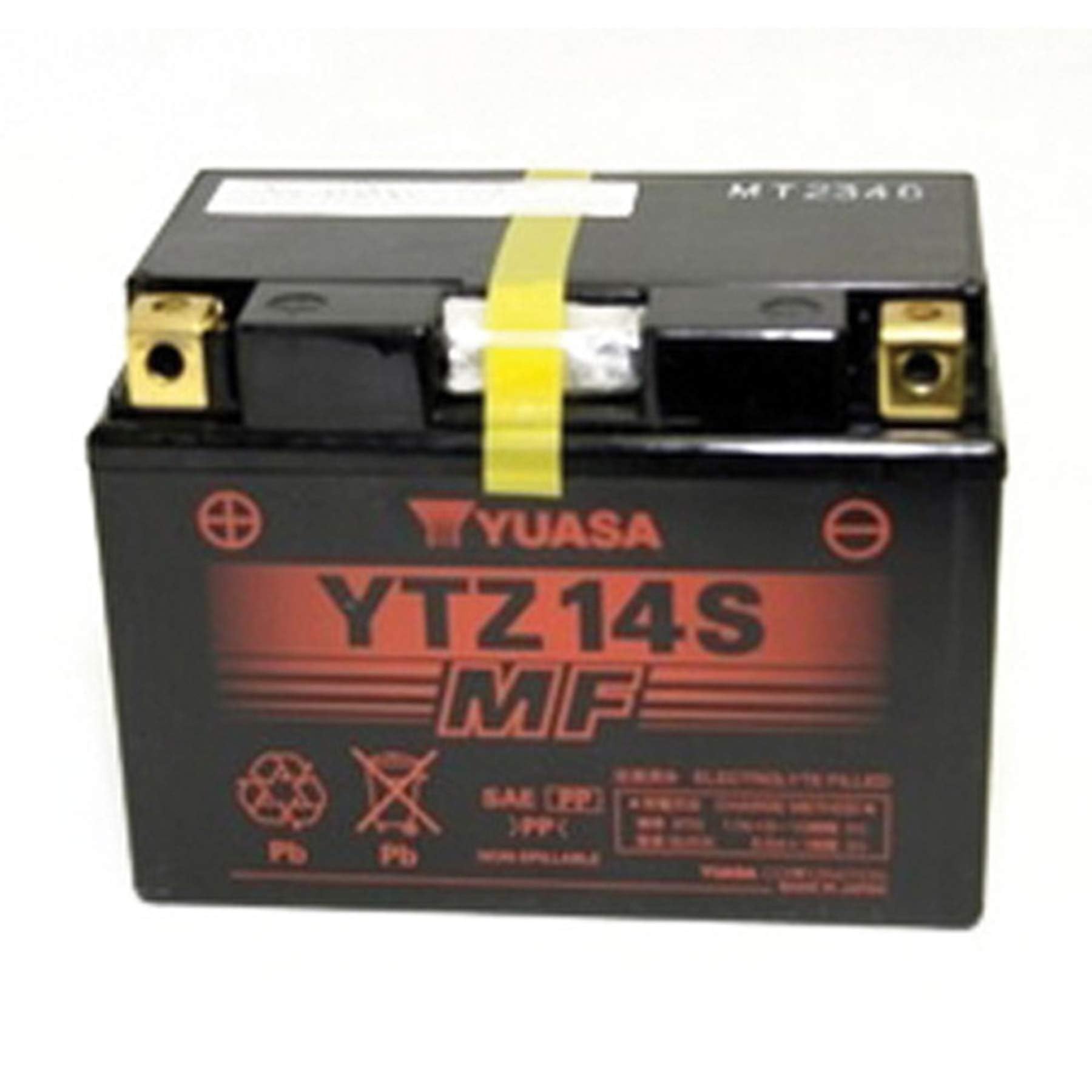 Yuasa YTZ14S Factory Activated YTZ High Performance AGM Battery YUAM72Z14