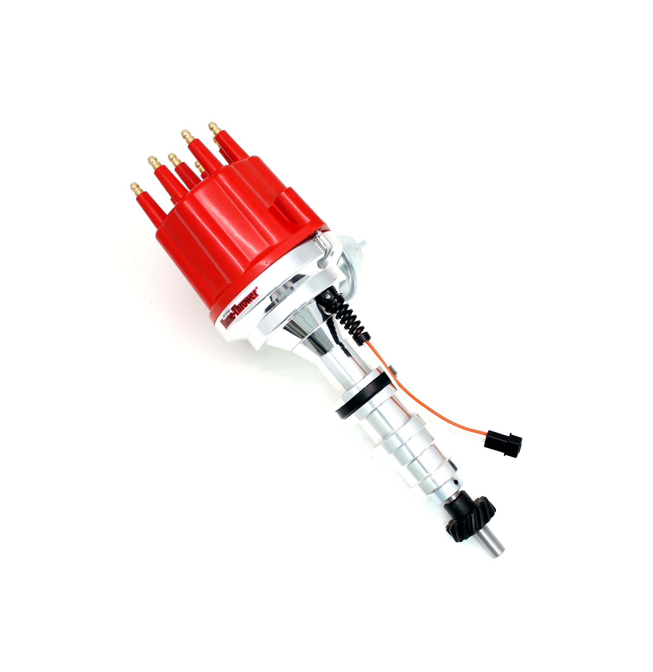 Billet Distributor Pertronix D333711 (Mag Trig Ford 332-428 FE Red Male cap)