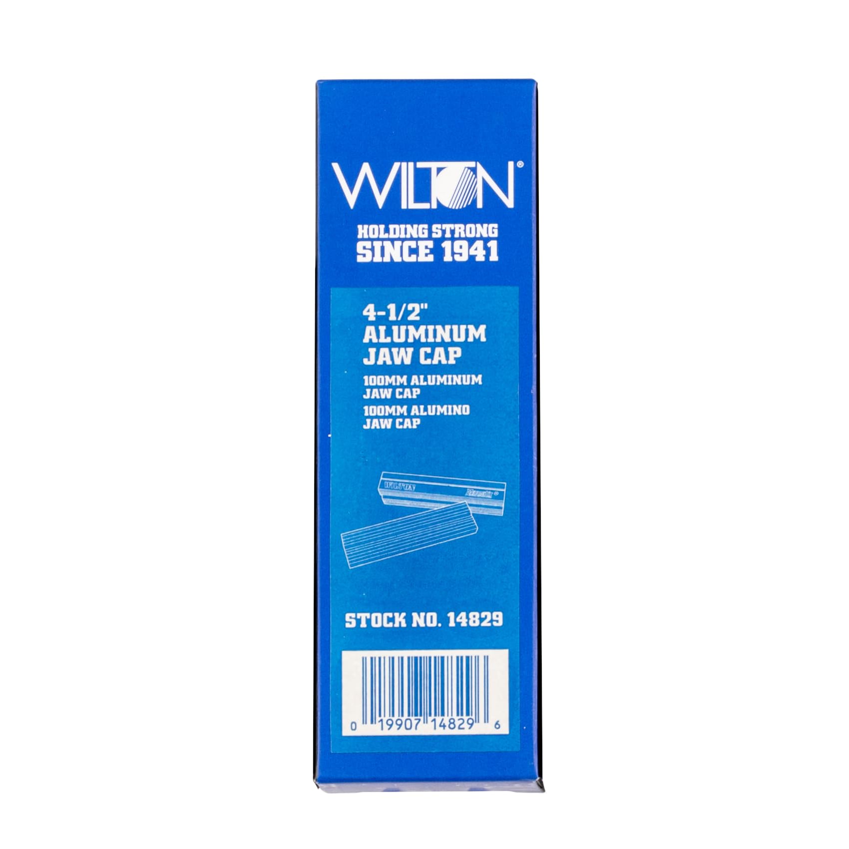 Magnefix Wilton 4-1/2" Aluminum Vise Jaw Pads (A-4.5)