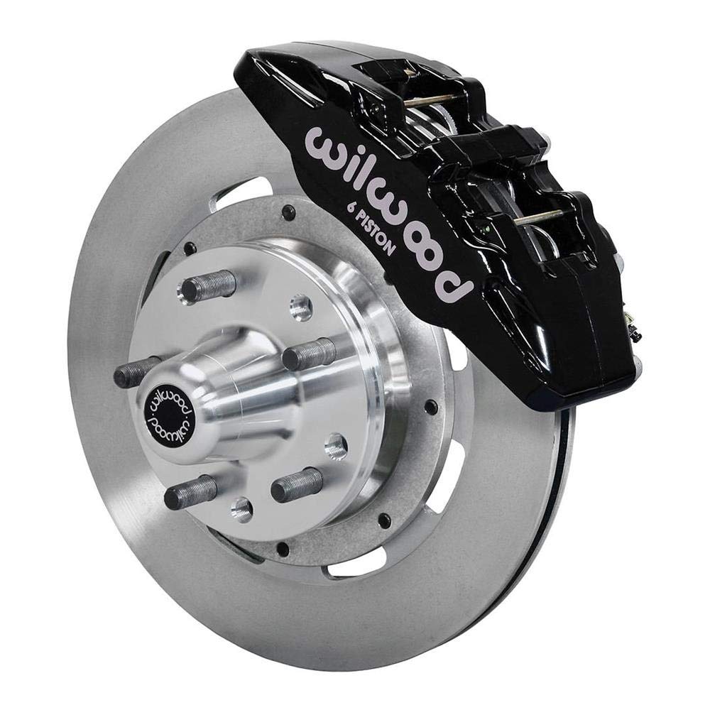 12.19" DP6A Front Hub Kit, Drilled, Red