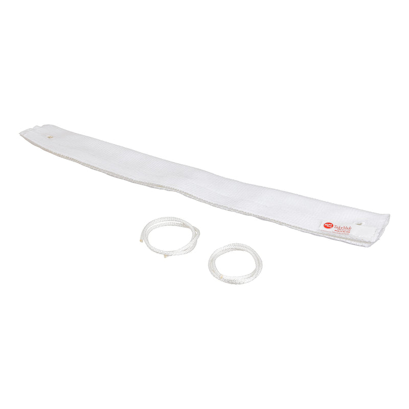 White Removable Chafe Guard (3/4"-1"D, 16"L)