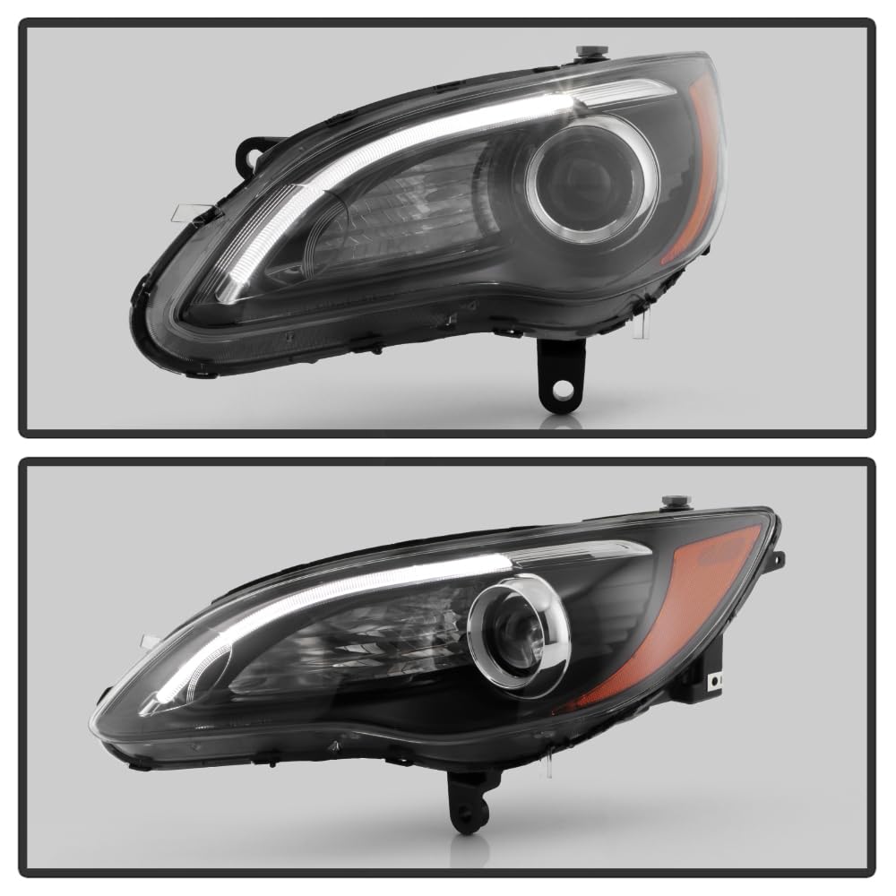 Chrysler 200 11-14 Spyder (POE) Halogen Headlight - OE Black Left CH2502275