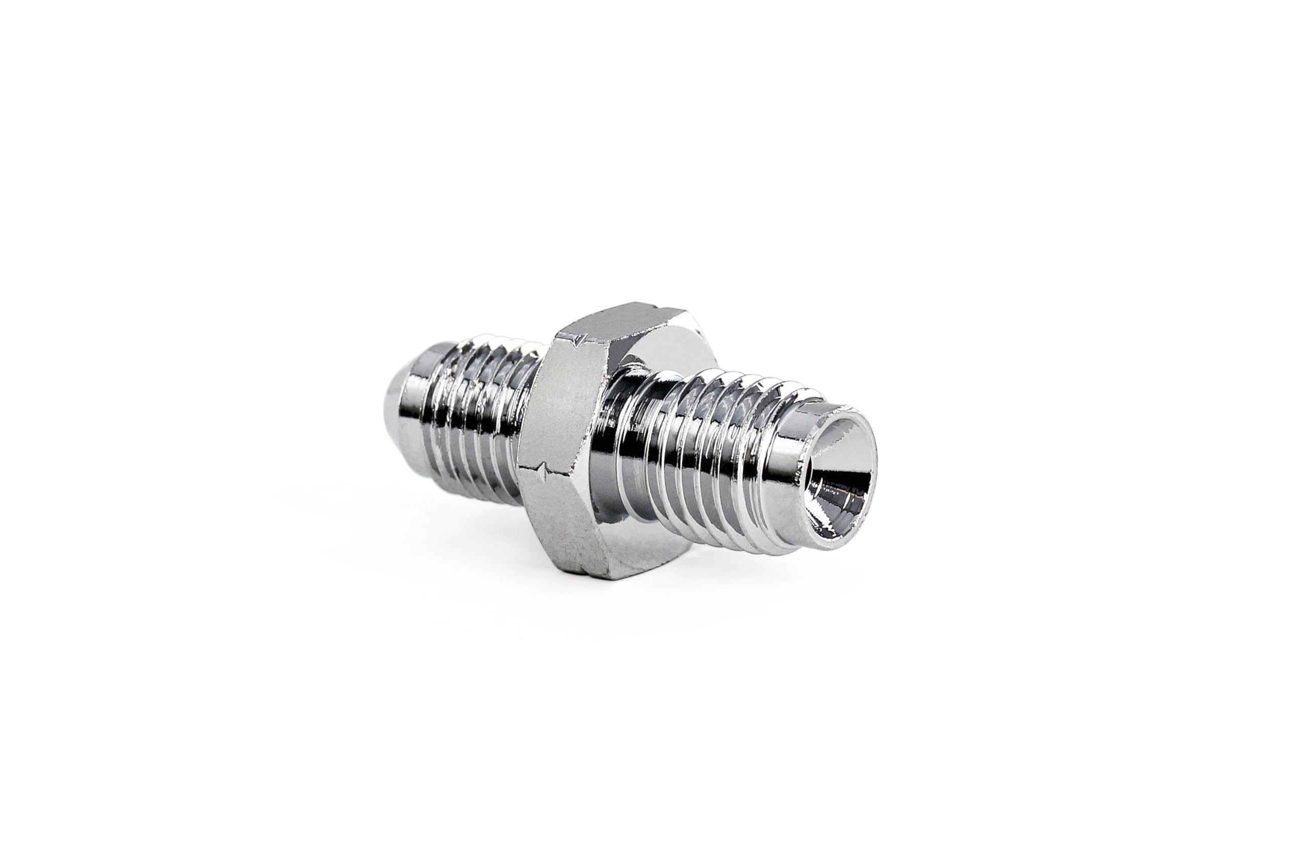 AN306-05-5ST HPS AN Metric Adapter Fitting Hose End, Steel, Size: AN-3 to M10 x 1.25, Angle: Straight
