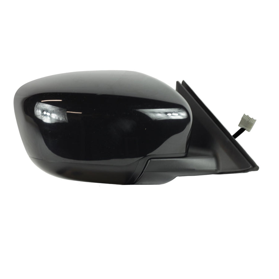 68135N Fit System Passenger Side Mirror for Nissan Rogue US, Korea and Japan Built, Textured Black w/PTM Cover, Foldaway, Power