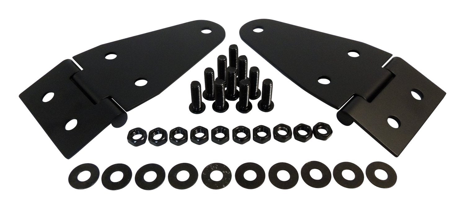 Hood Hinge Crown Automotive RT34095, black
