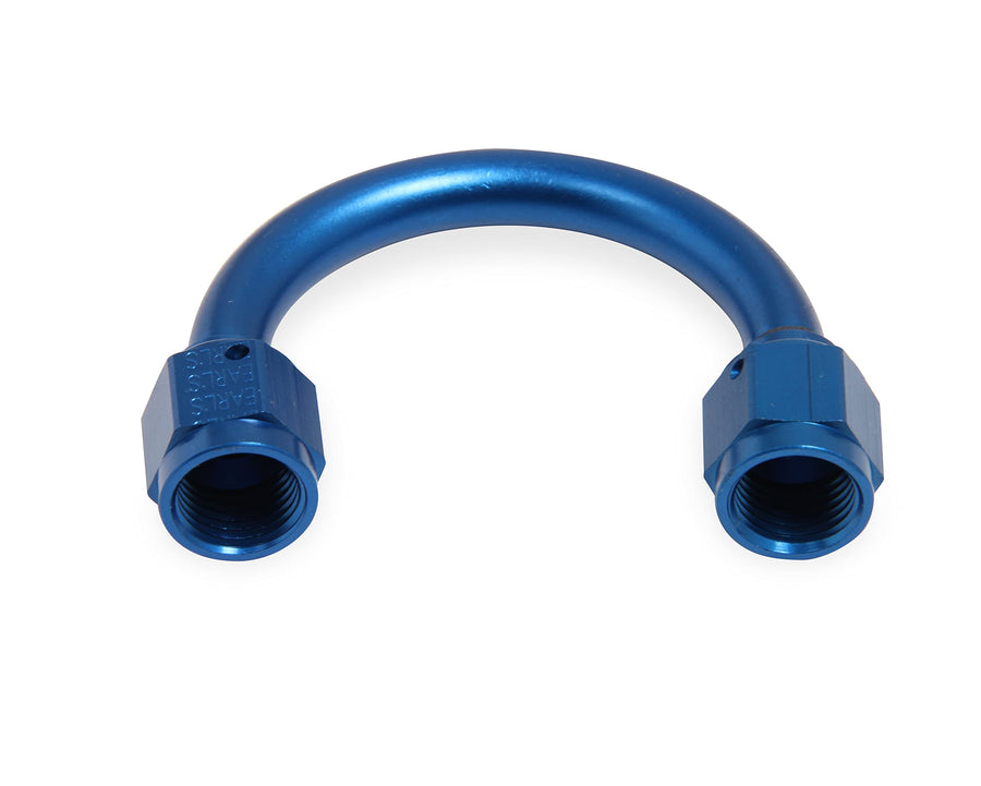 Earl's 180 Degree 918106ERL -6 AN Female to Female Swivel w/ 1-1/2 in. Bend Radius
