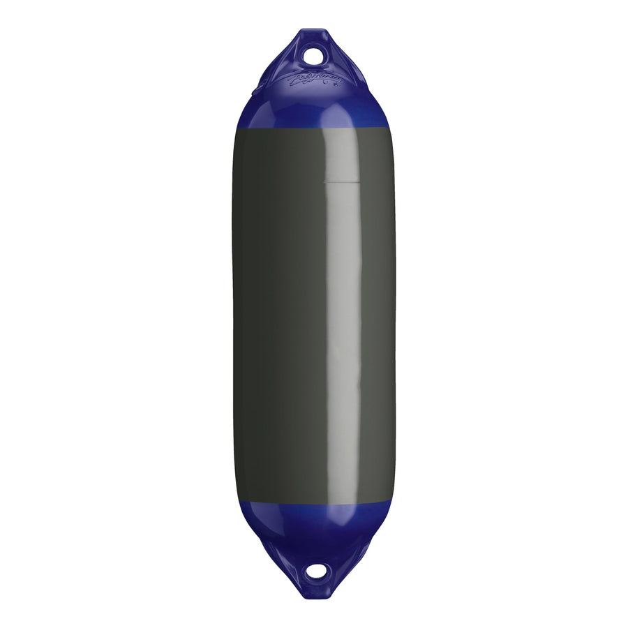 F-02 Standard Polyform Boat Fender - Graphite Blue Ropehold