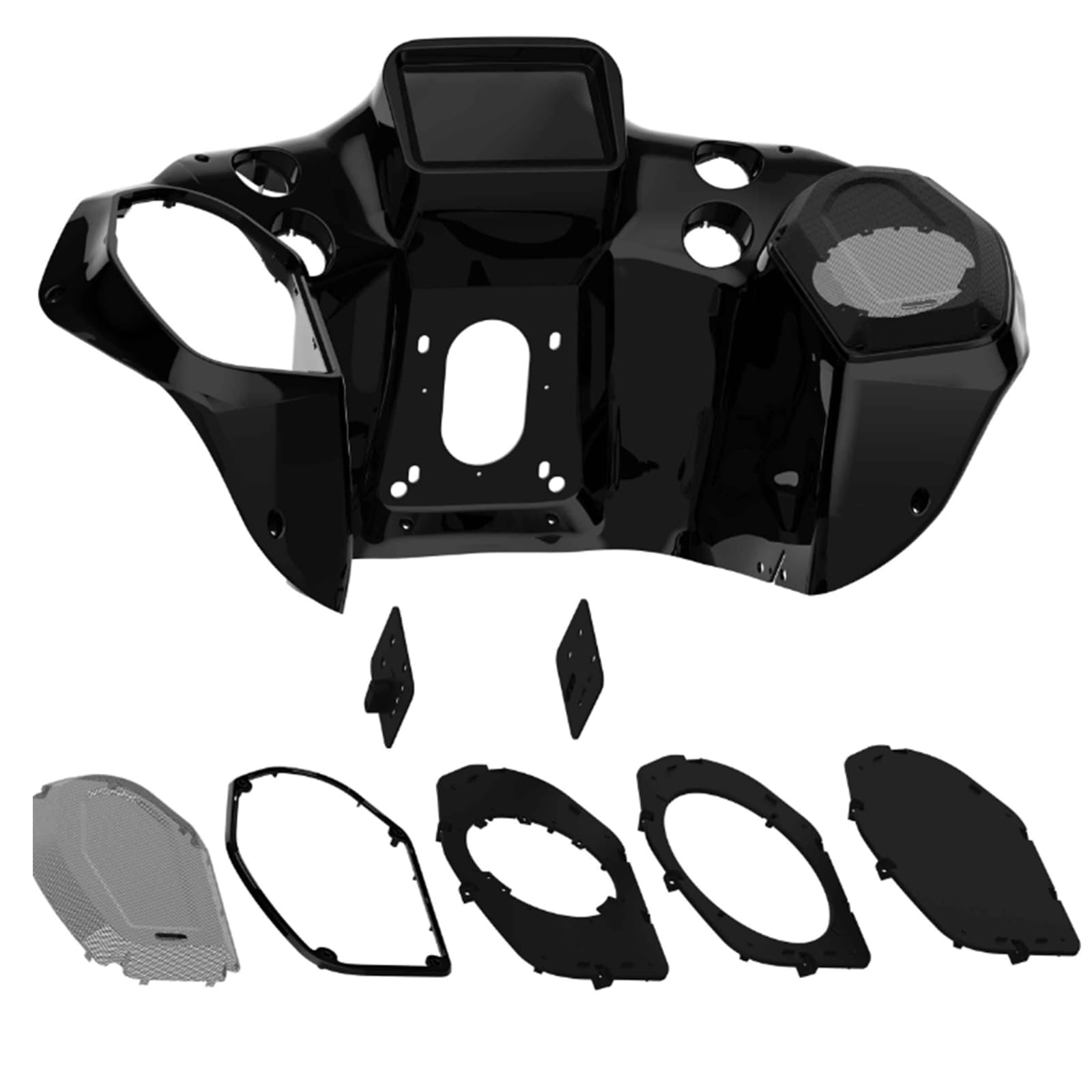 Harley-Davidson METRA - Roadglide (FLT/Sharknose fairing) 1998-2013 (95-HDIF2)