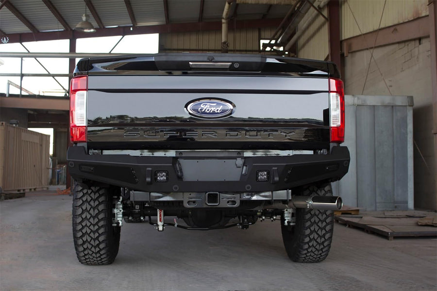 HoneyBadger Addictive Desert Designs Rear Bumper for Ford Super Duty