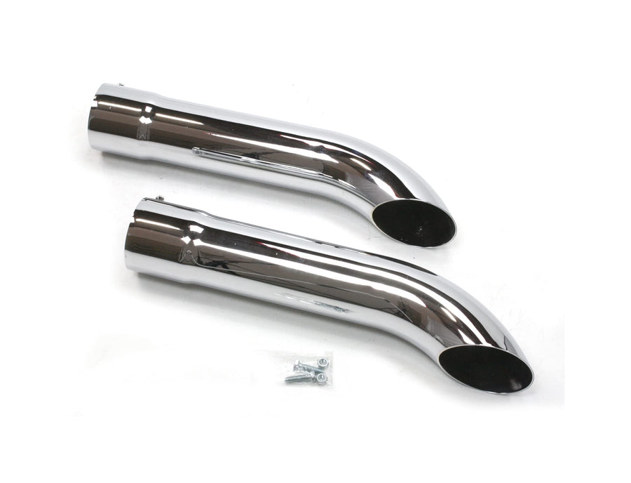 Chrome Patriot Exhaust Side Tube Turnout H3816