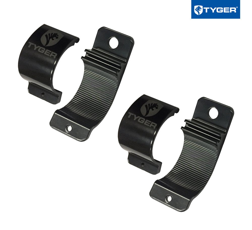 2pc Tyger Auto Light Mount Clamp Kit for 2.5inch Round Tube Bull Bars/Lamp Bars