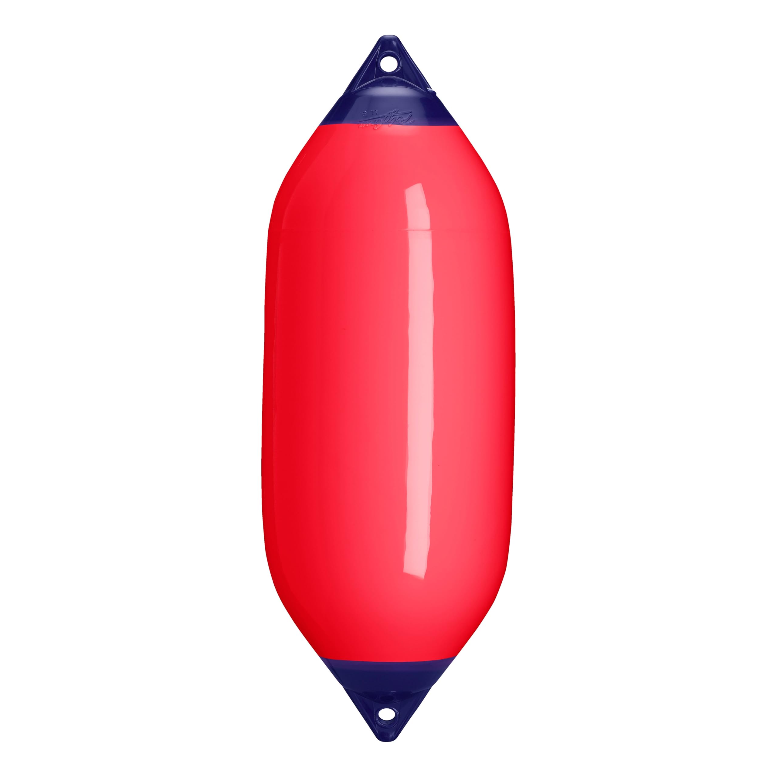 Polyform F-7 Standard Boat Fender F-Series - Blue Ropehold Red
