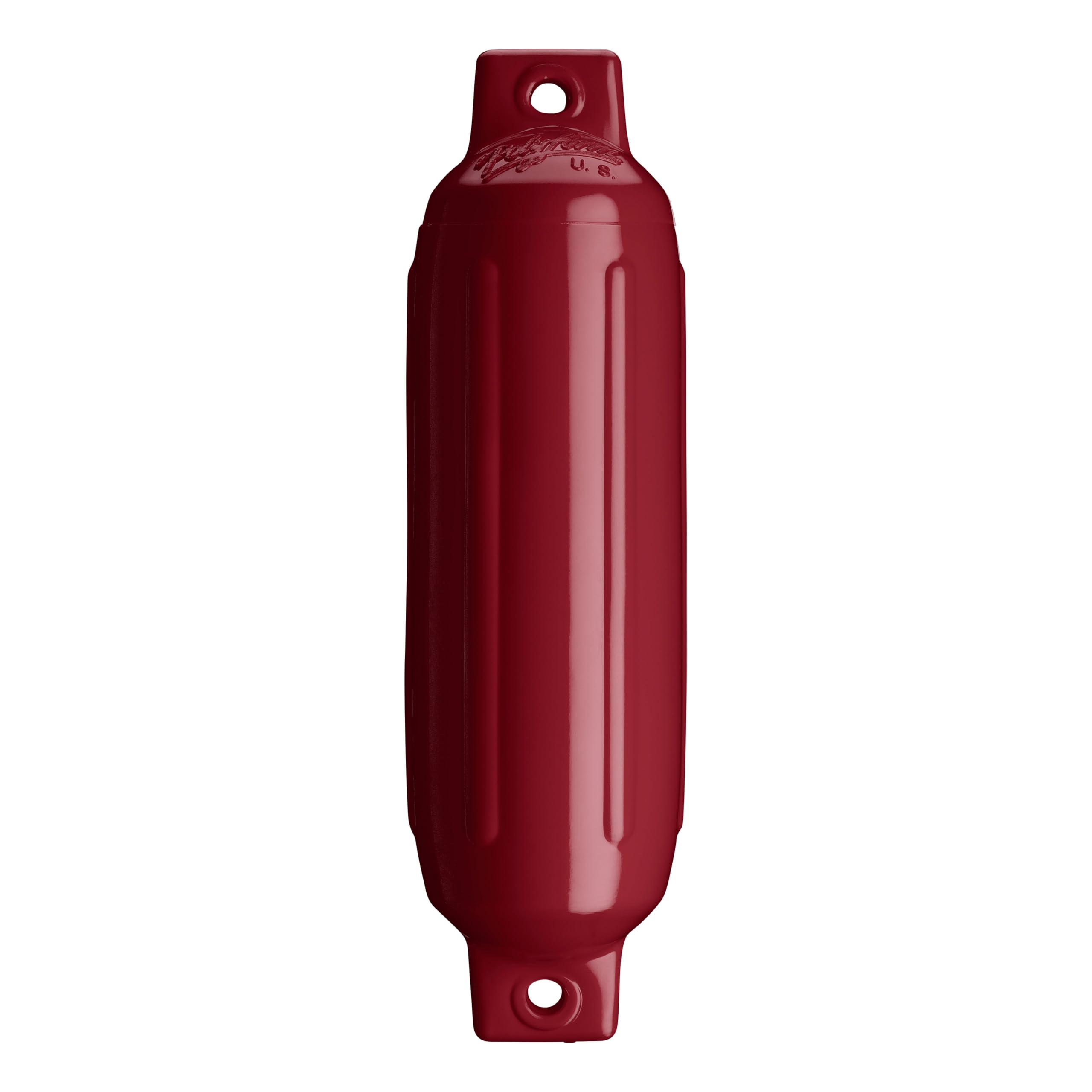 Burgundy Polyform G-1 Boat Fender
