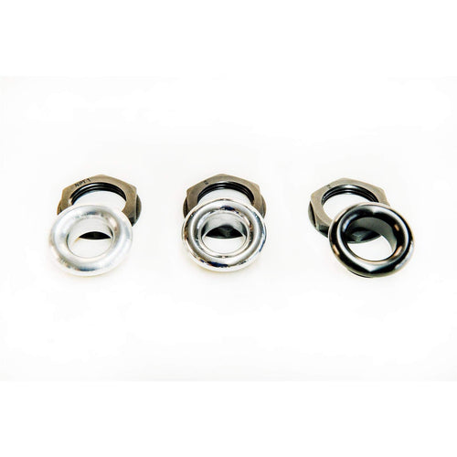 4501 NotcHead Fire Wall Ring for 1/2" Heater Hose or AC #6 (Polished Finish), 1 Pack