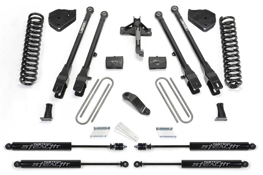 6 Fabtech 4LINK STLH Coil 2018 F45/550 Diesel