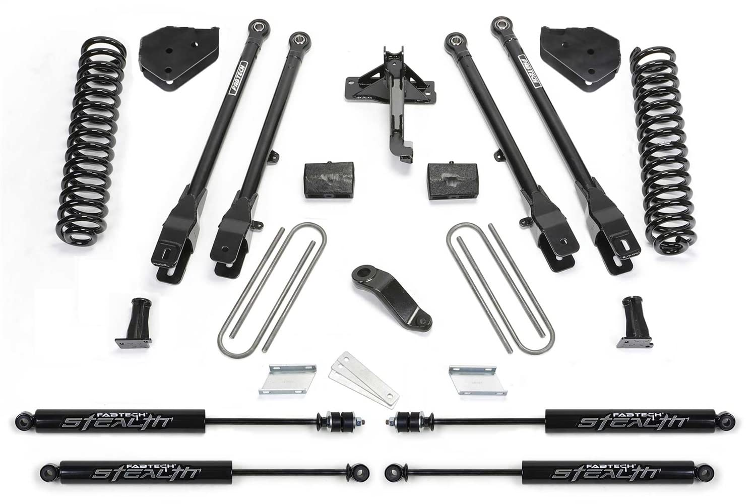6 Fabtech 4LINK STLH Coil 2018 F45/550 Diesel