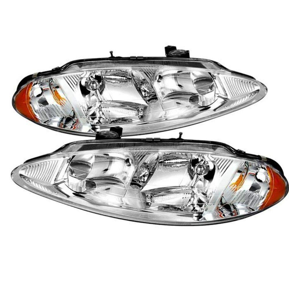 Crystal Headlights Xtune (HD-JH-DIN98-AM-C) (Akkon)