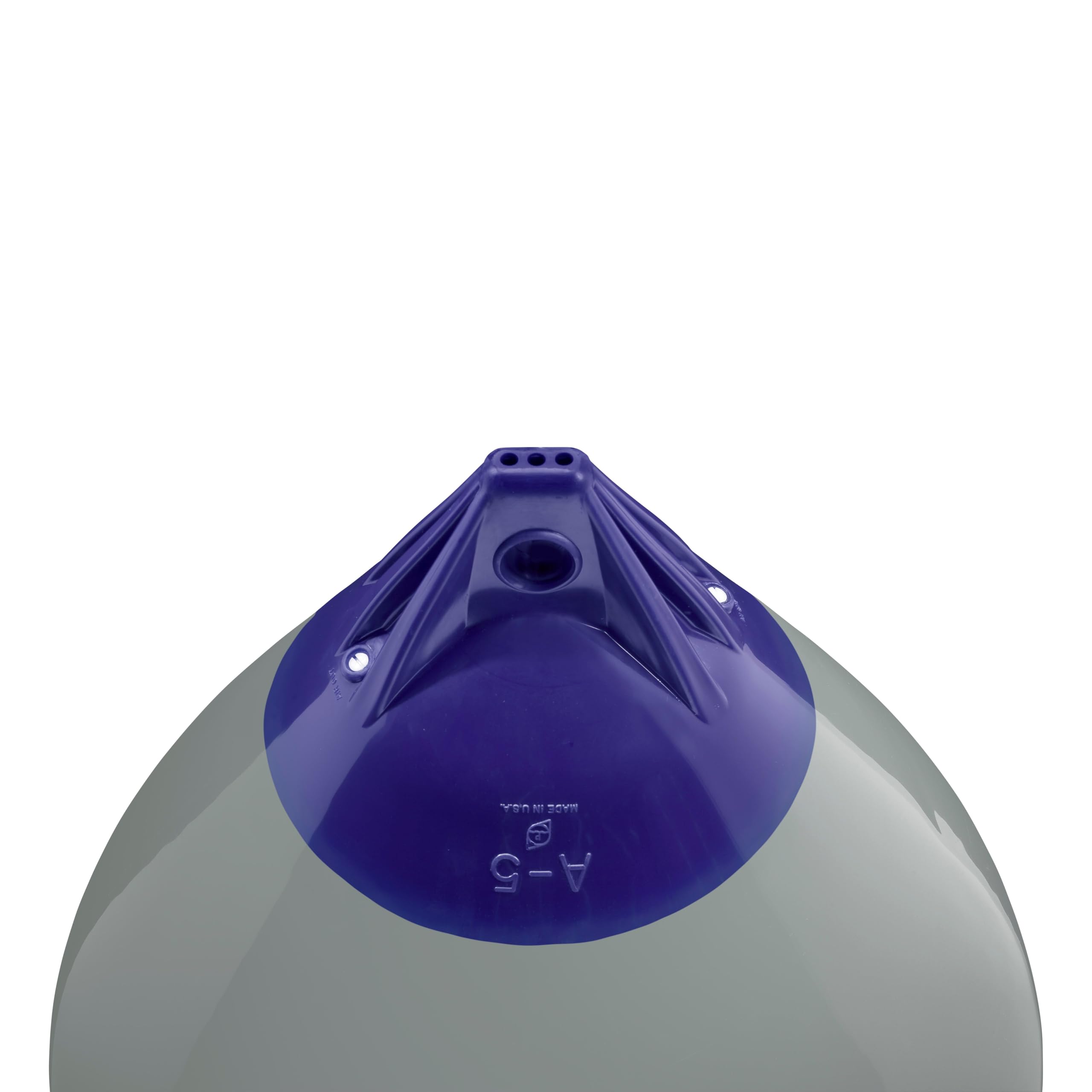A-5 Polyform Standard Blue Ropehold Buoy - Grey