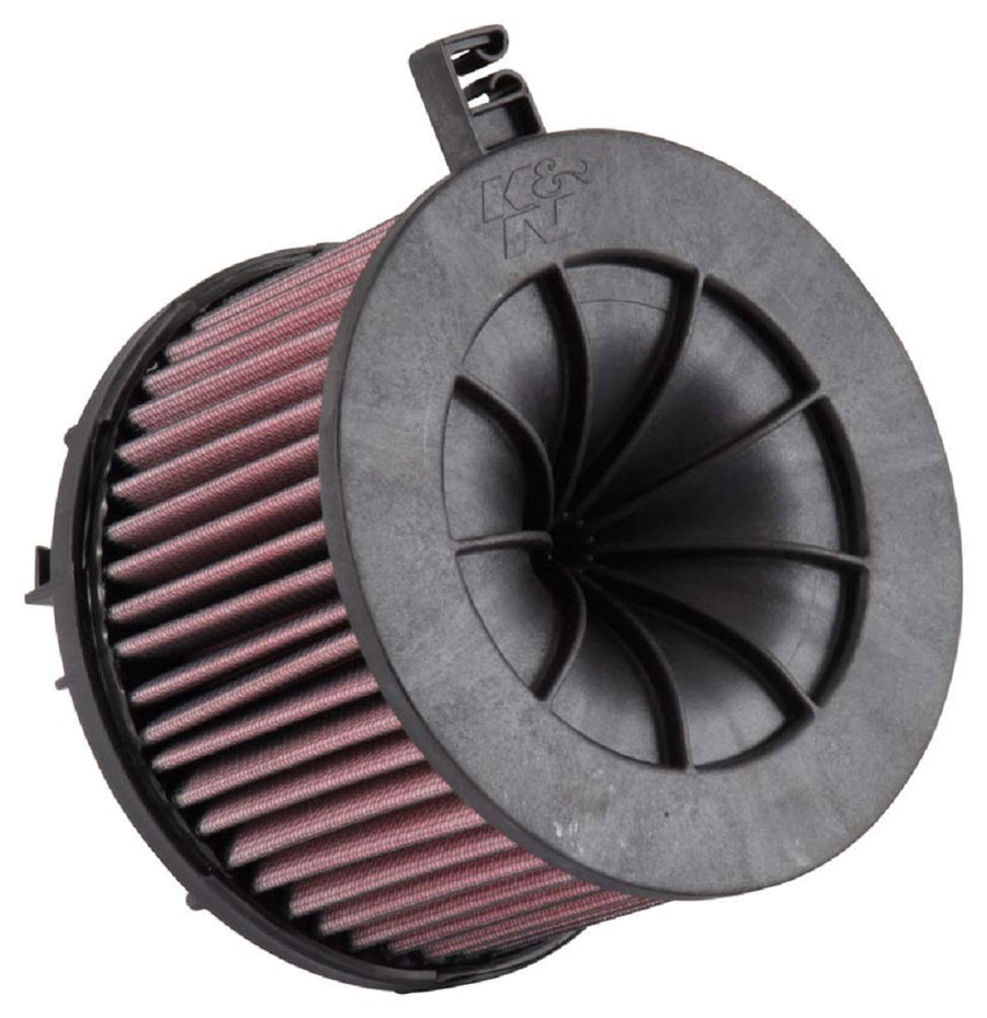 K&N Air Filter Engine: Increase Power & Acceleration, Washable, Premium, Replacement Car Filter: Compatible with 2015-2018 AUDI (A4, A5, A5 Sportback), E-0647
