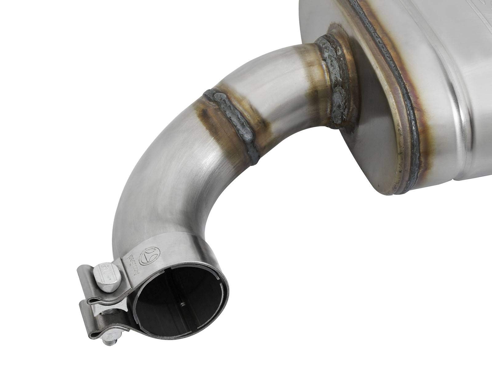 MACH Force-Xp aFe Power 49-43085-P Exhaust System Axle-Back for Ford (2.5", 409SS)