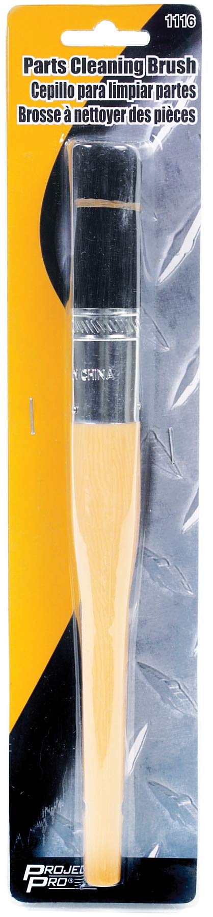 Large Shop Brush Performance Tool 1116 with PVC Bristles for Cleaning with Gasoline or Solvents, Ideal for Automotive, Garage, and Industrial Use