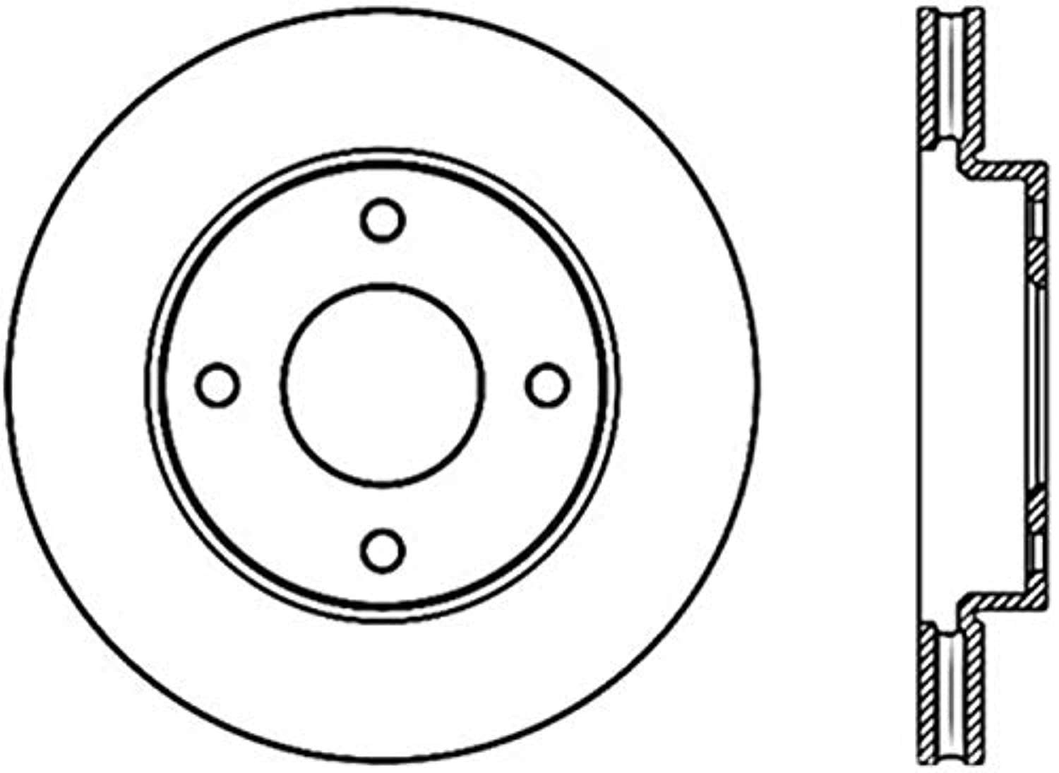 Centric Premium 120.42106 Brake Rotor Centric