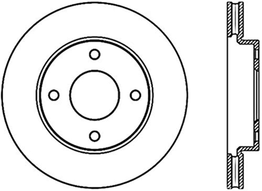 Centric Premium 120.42106 Brake Rotor Centric